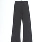 pima flare pant . noir