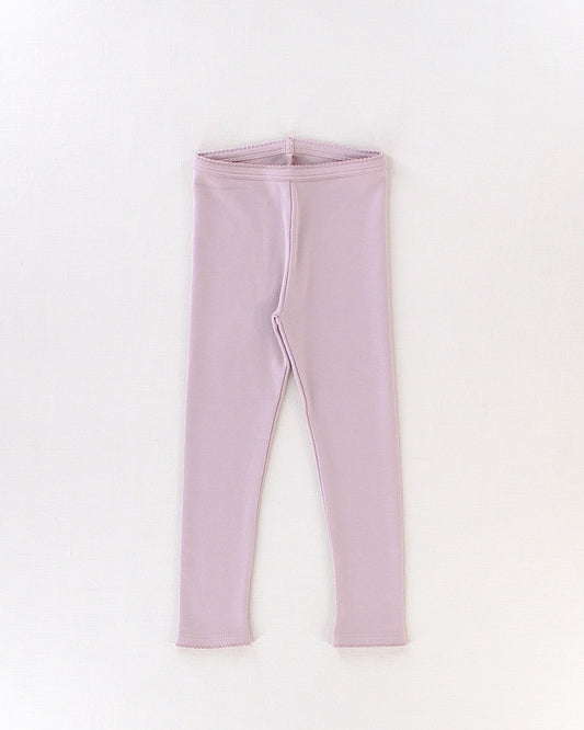 pima legging . lilac