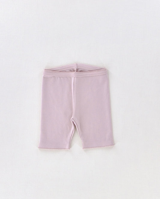 pima bike short . lilac