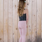 pima ruched camisole . verdant trellis