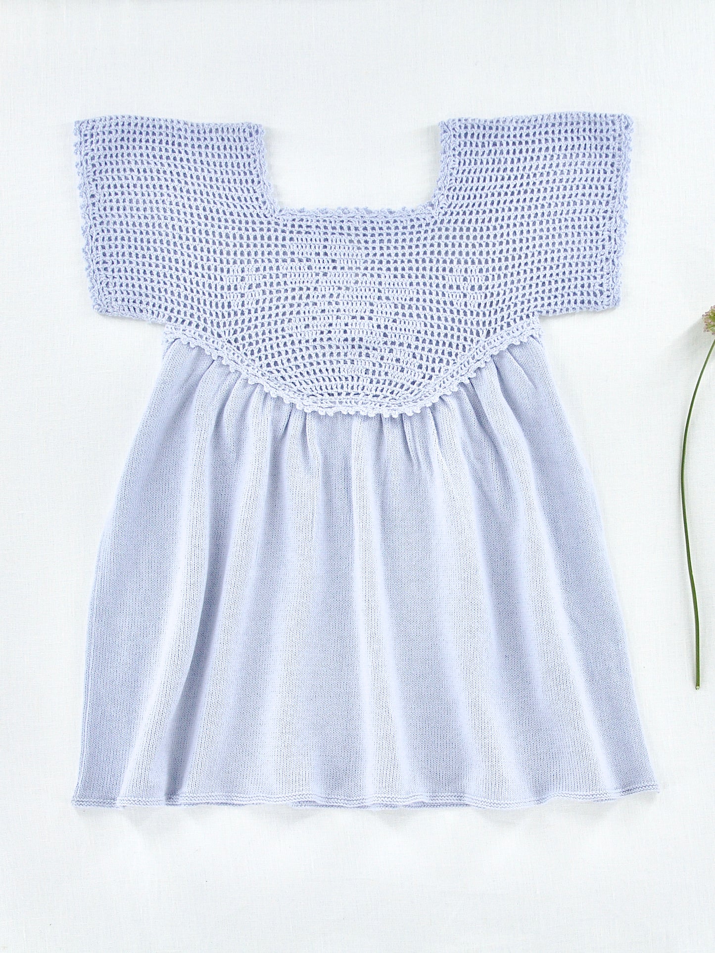 primrose tunic . forget-me-not