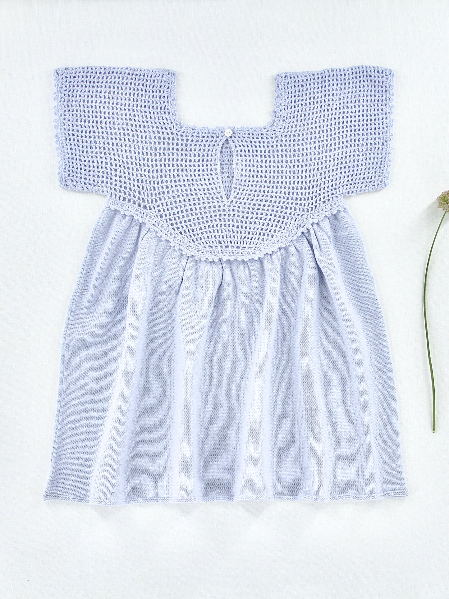primrose tunic . forget-me-not