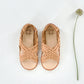 huarache sandal . tan