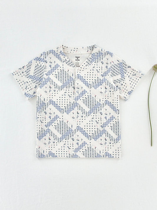 pima henley . patchwork