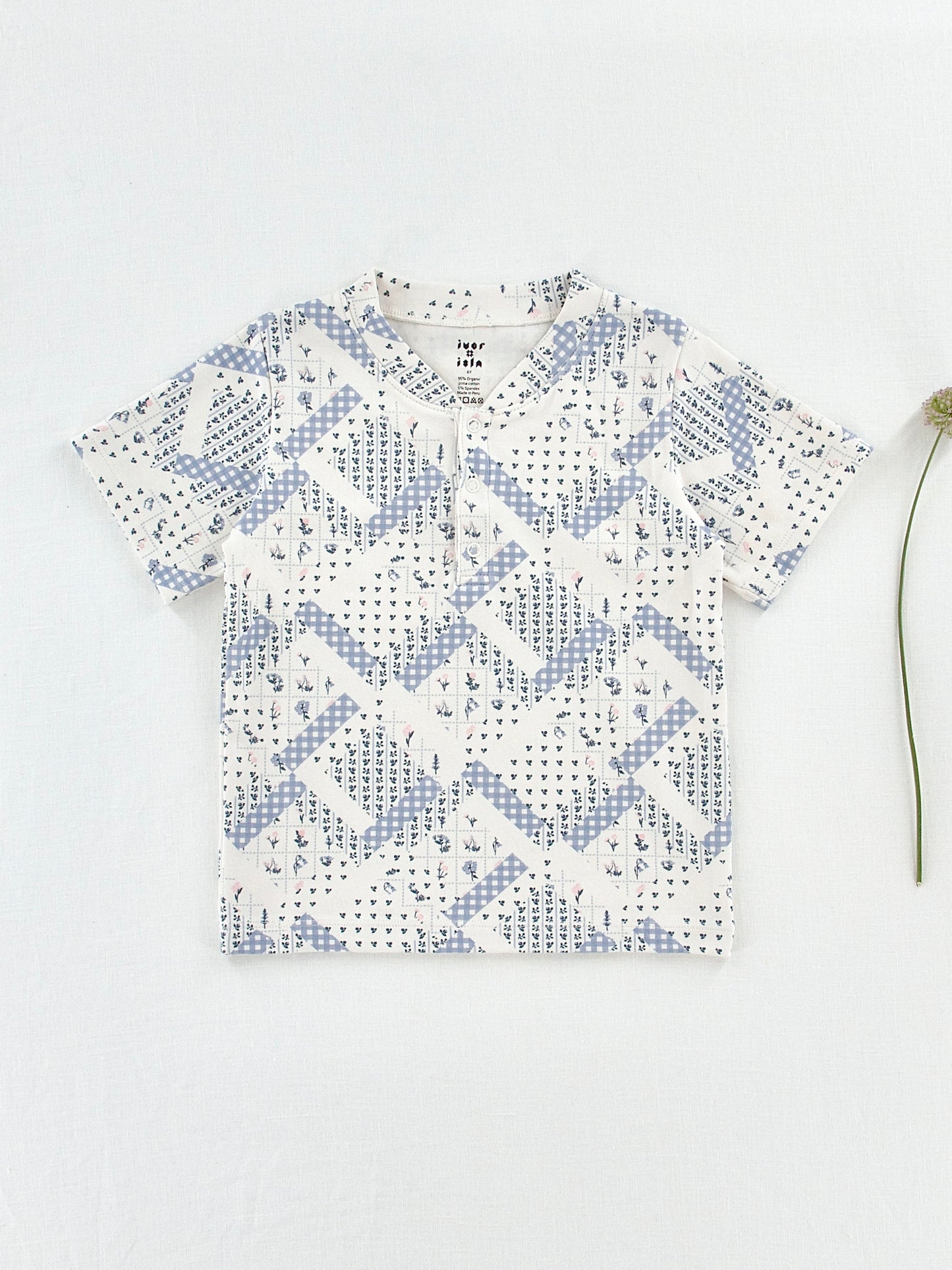 pima henley . patchwork