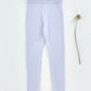 pima legging . forget-me-not