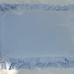 pima ruffle pillowcase . forget-me-not pointelle