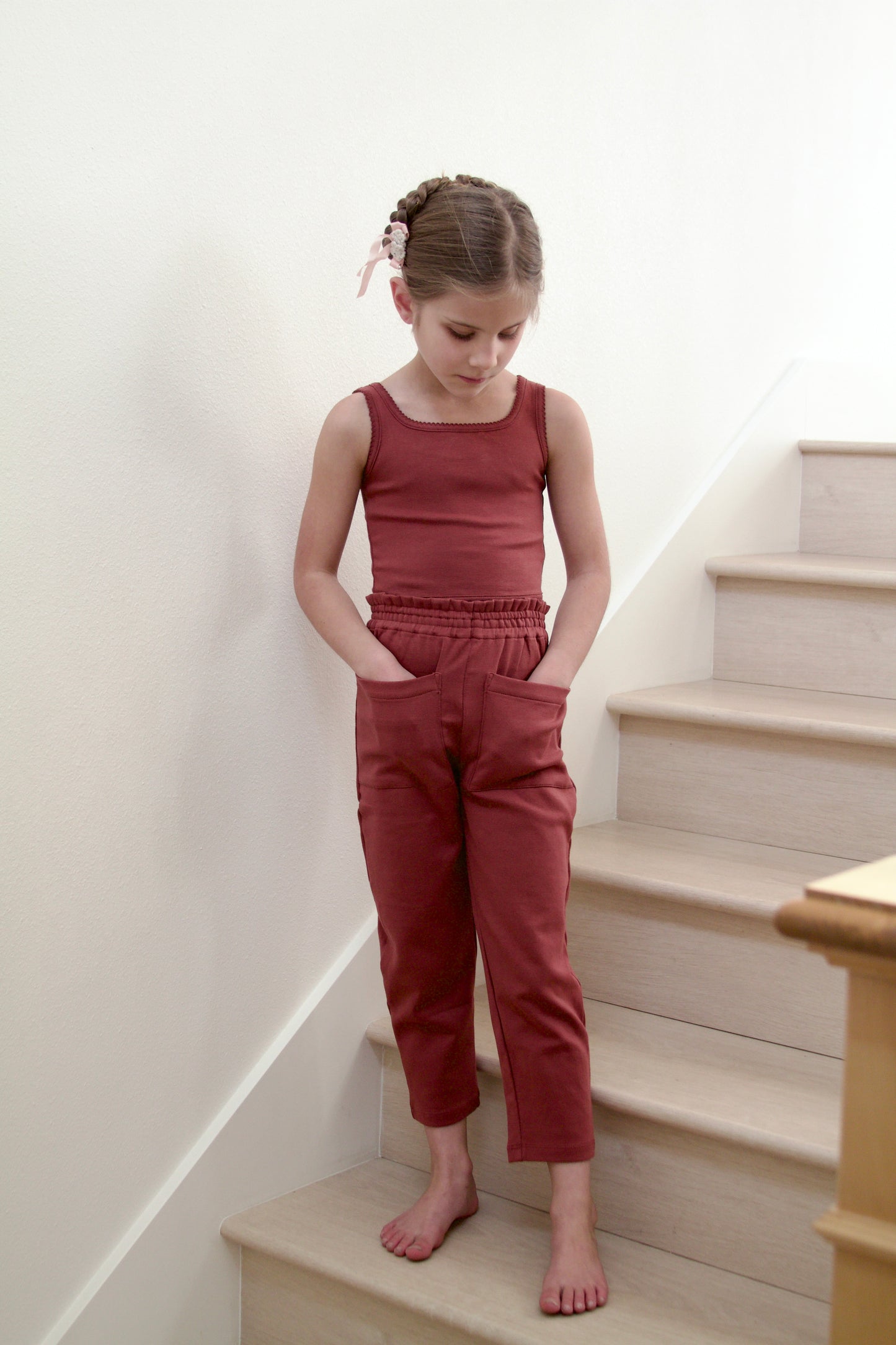 pima crop tank . madder root