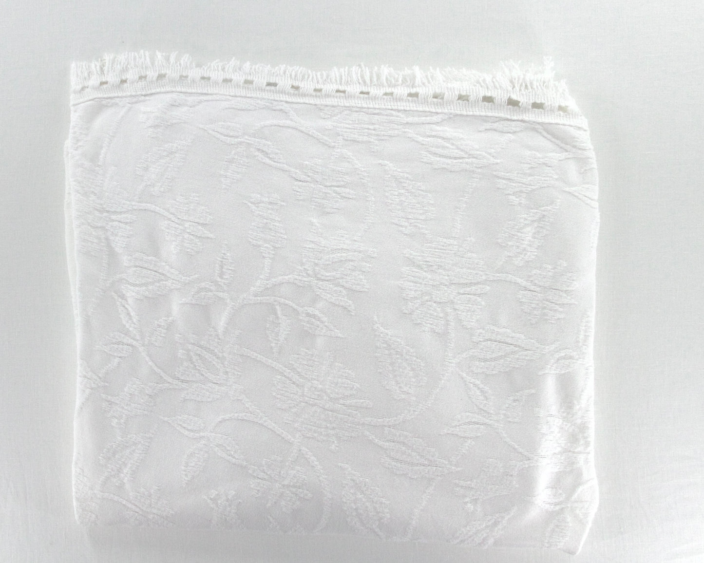 vintage ivory quilt