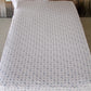 pima fitted sheet . garden windowpane