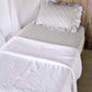 pima fitted sheet . garden windowpane