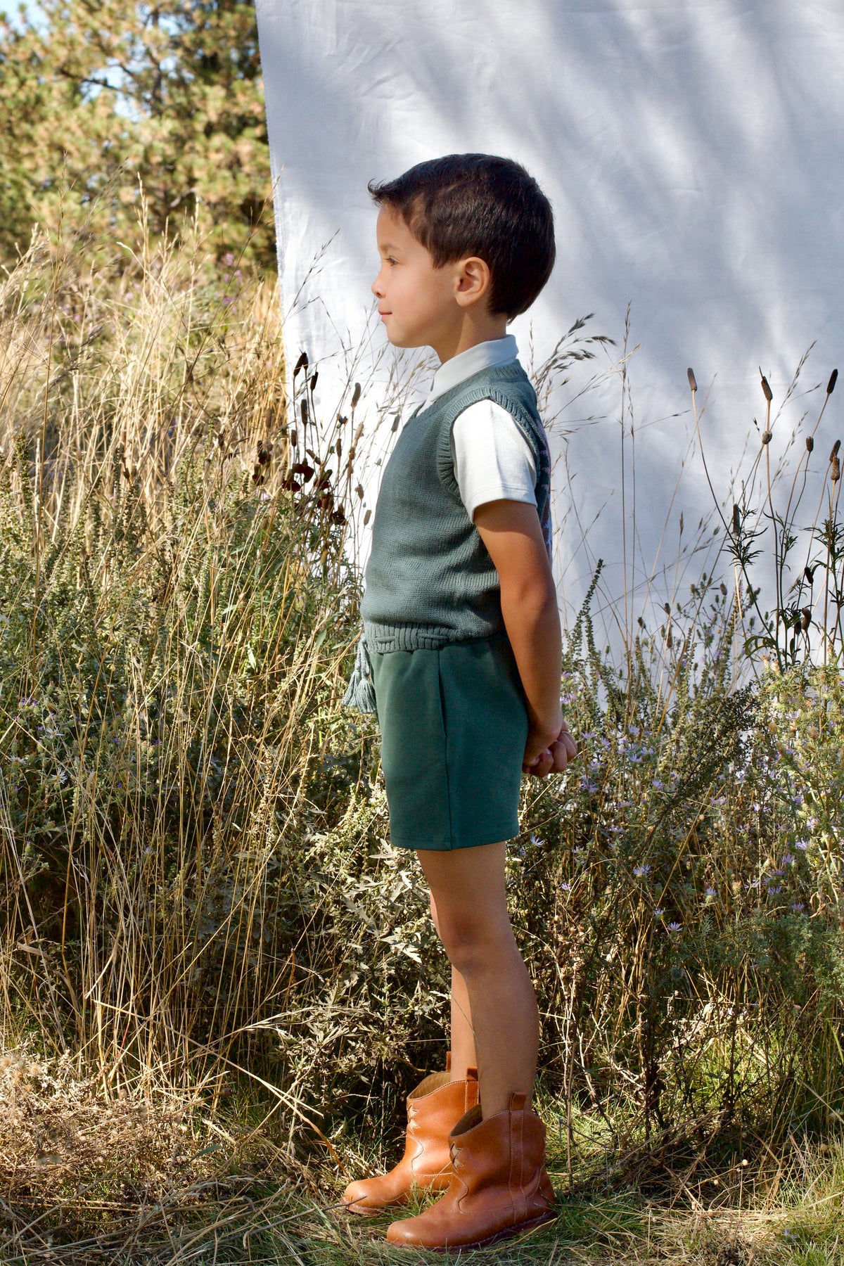 lone star vest . fern