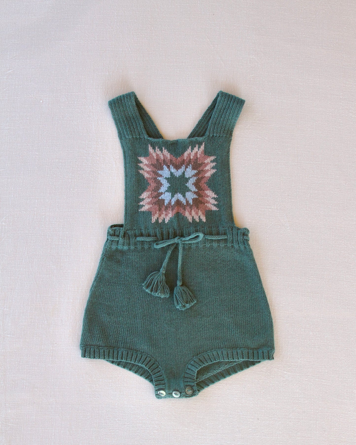 lone star romper . fern