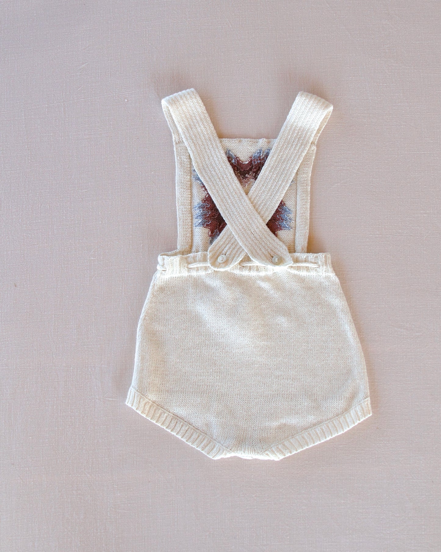 lone star romper . natural