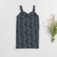 pima ruched camisole . verdant trellis