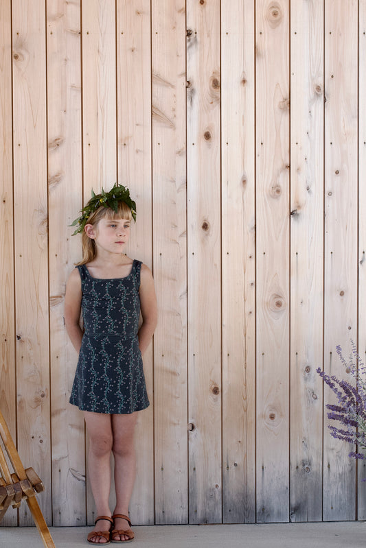 pima crop tank . verdant trellis