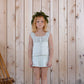 botanical crochet top . meadow