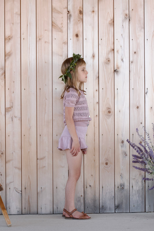 skirted bloomer . lilac