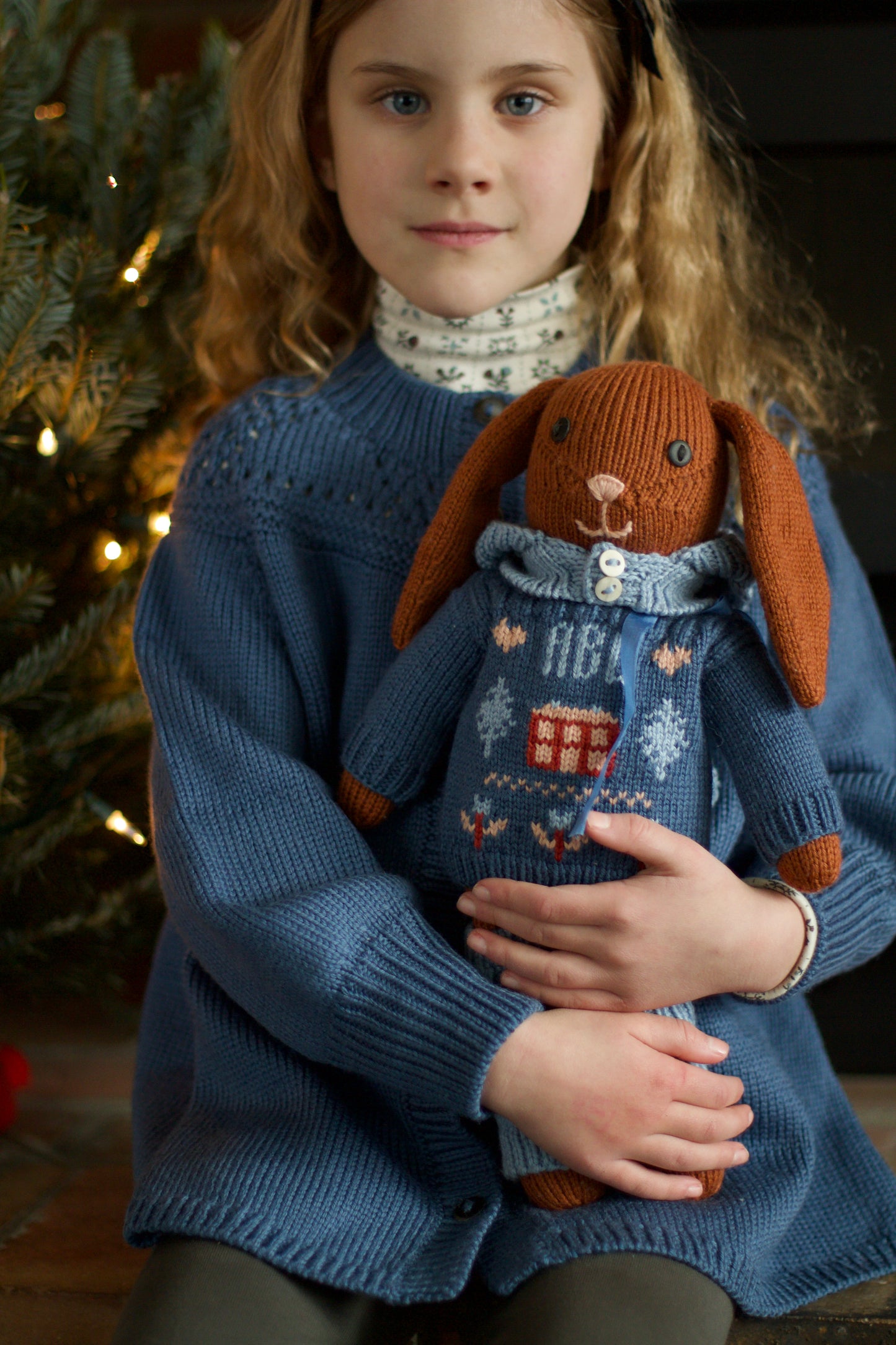 knit bunny . gingerbread