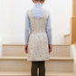 bouquet pinafore . snowdrop tweed