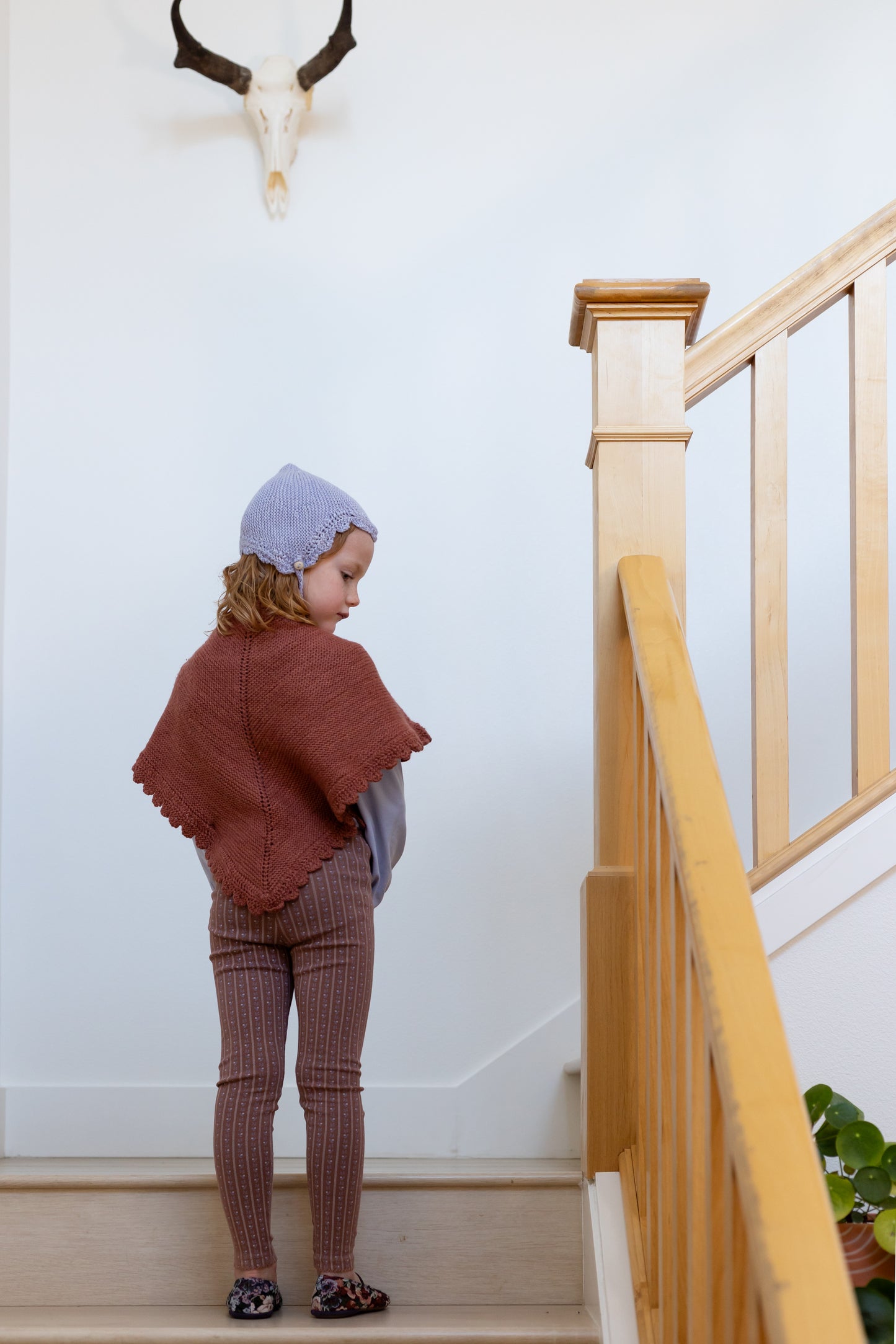 lace-edge shawl . madder root