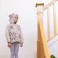 patchwork quilt hooded jacket . blush
