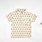 pima polo. cameo floral