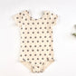 pima bodysuit. cameo floral