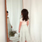 pima tiered skirt. moonflower